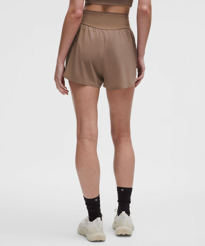 lululemon Go Further High-Rise Split Short 3"
