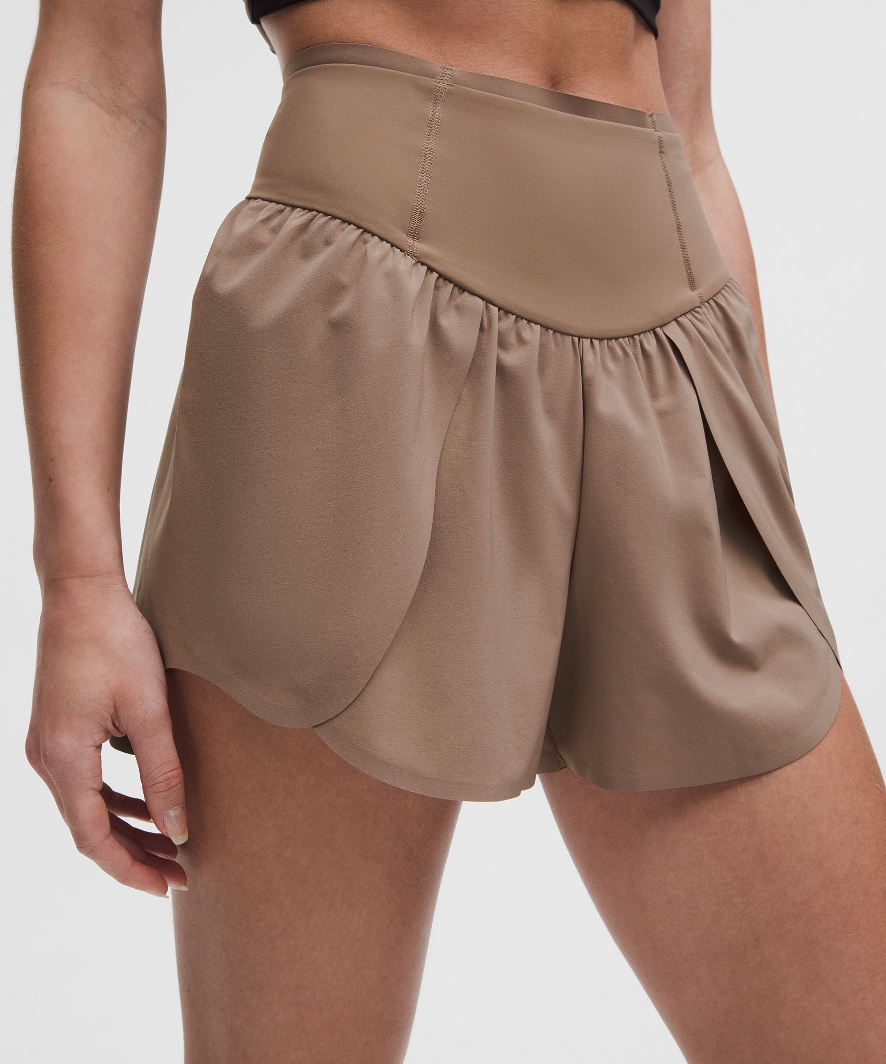 lululemon Go Further High-Rise Split Short 3"