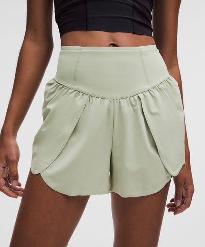 lululemon Go Further Super-High-Rise Split Short 3"