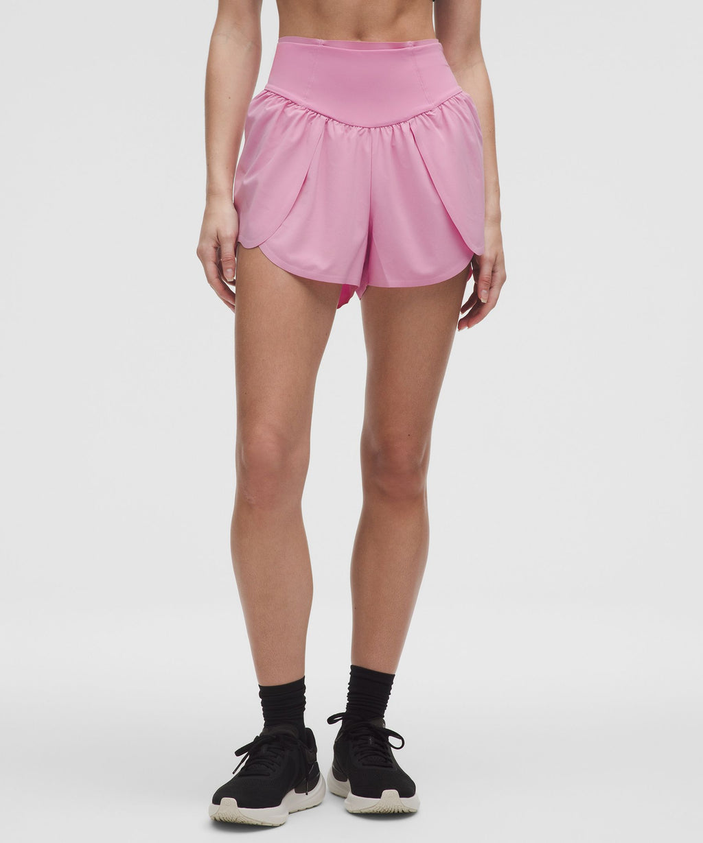 lululemon Go Further Super-High-Rise Split Short 3"