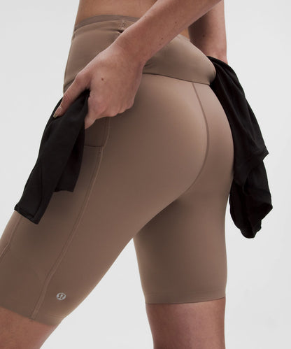 lululemon Go Further High-Rise Race Short 8"