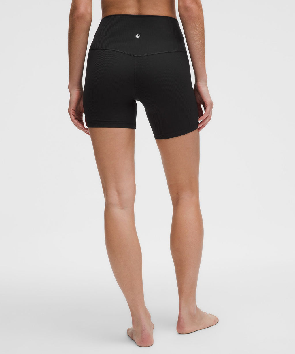 lululemon Align™ High-Rise Ribbed Short 6"