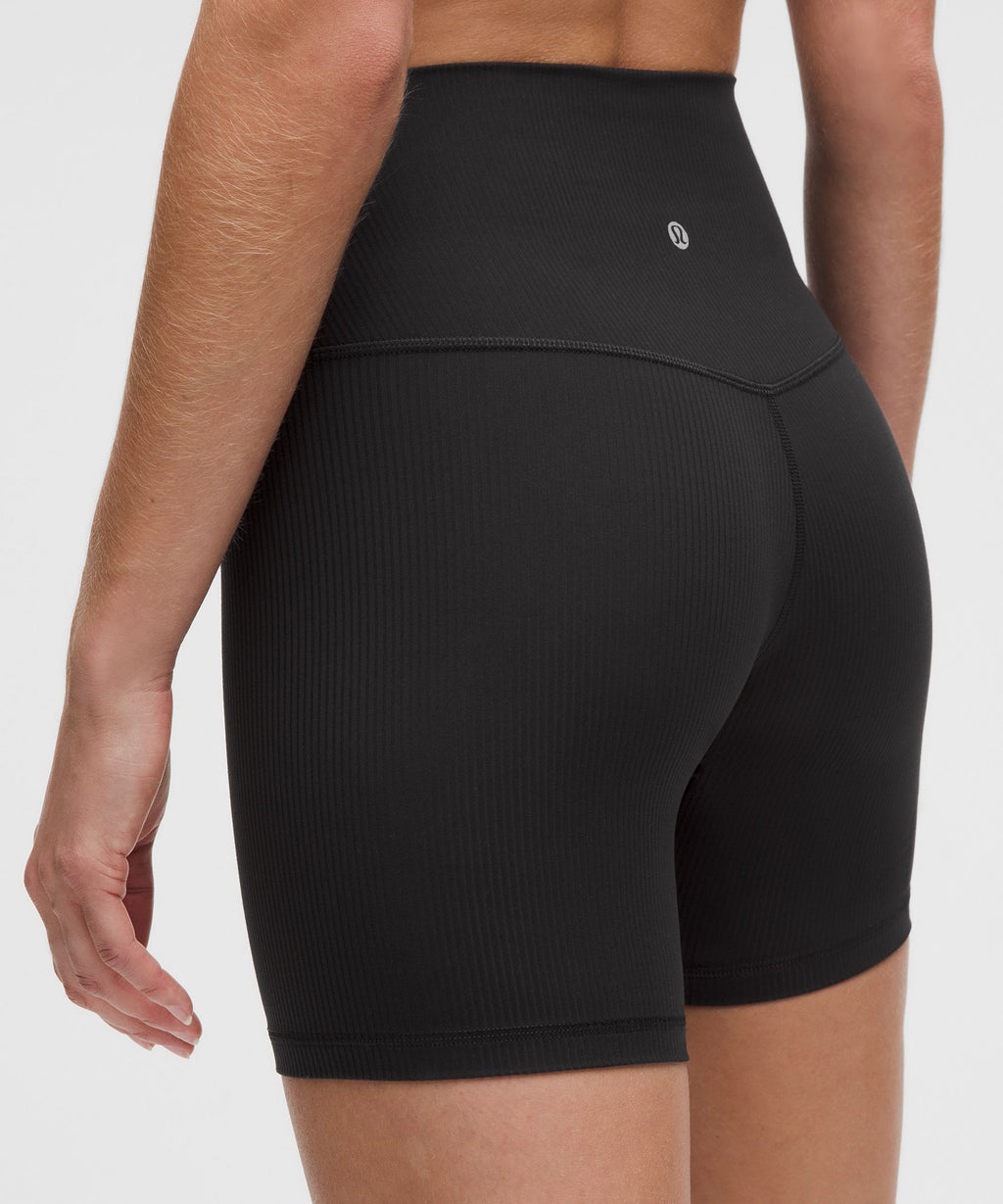 lululemon Align™ High-Rise Ribbed Short 6"