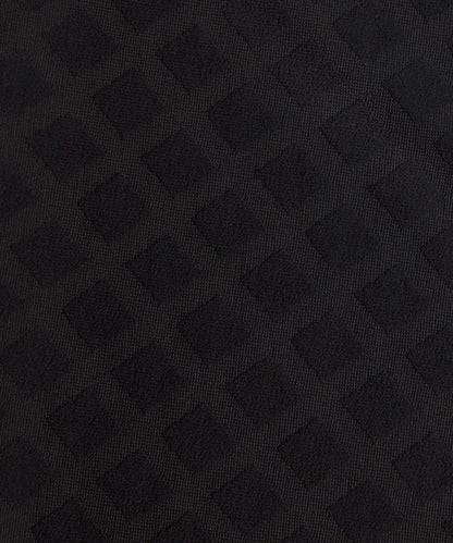 3D Jacquard Diamond Train High-Rise Short 6"
