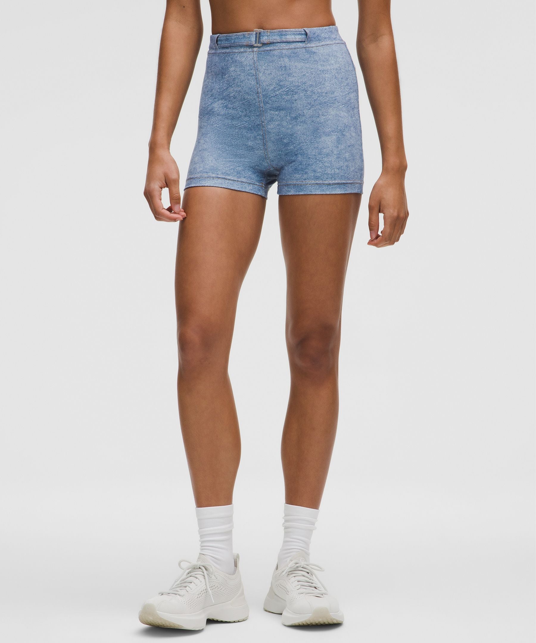 Everlux Denim-Print Short 3" *Denim Dreams Set