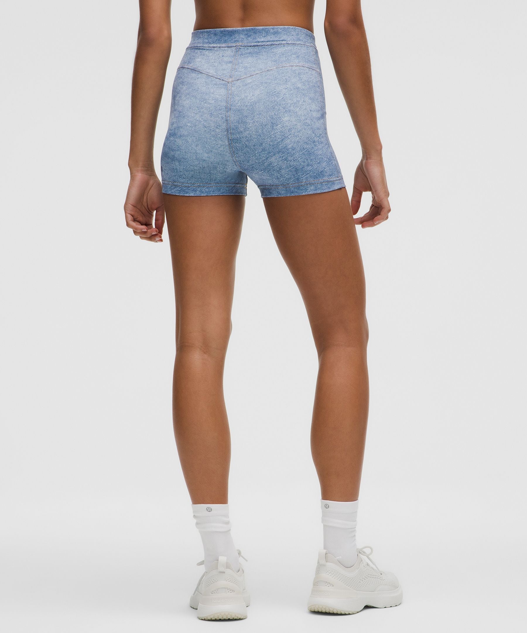 Everlux Denim-Print Short 3" *Denim Dreams Set