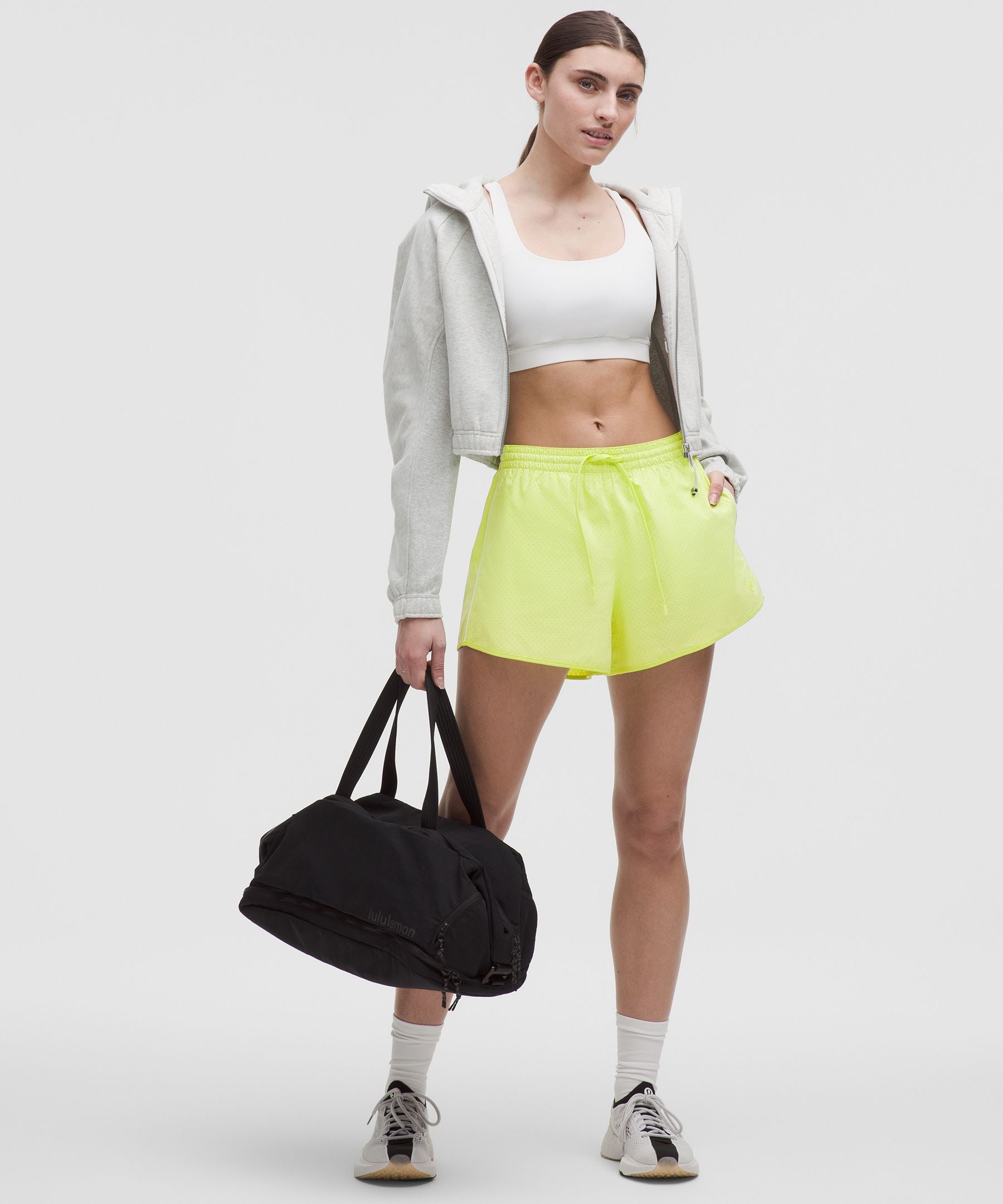 Court Rival High-Rise Short 3" *Perforated