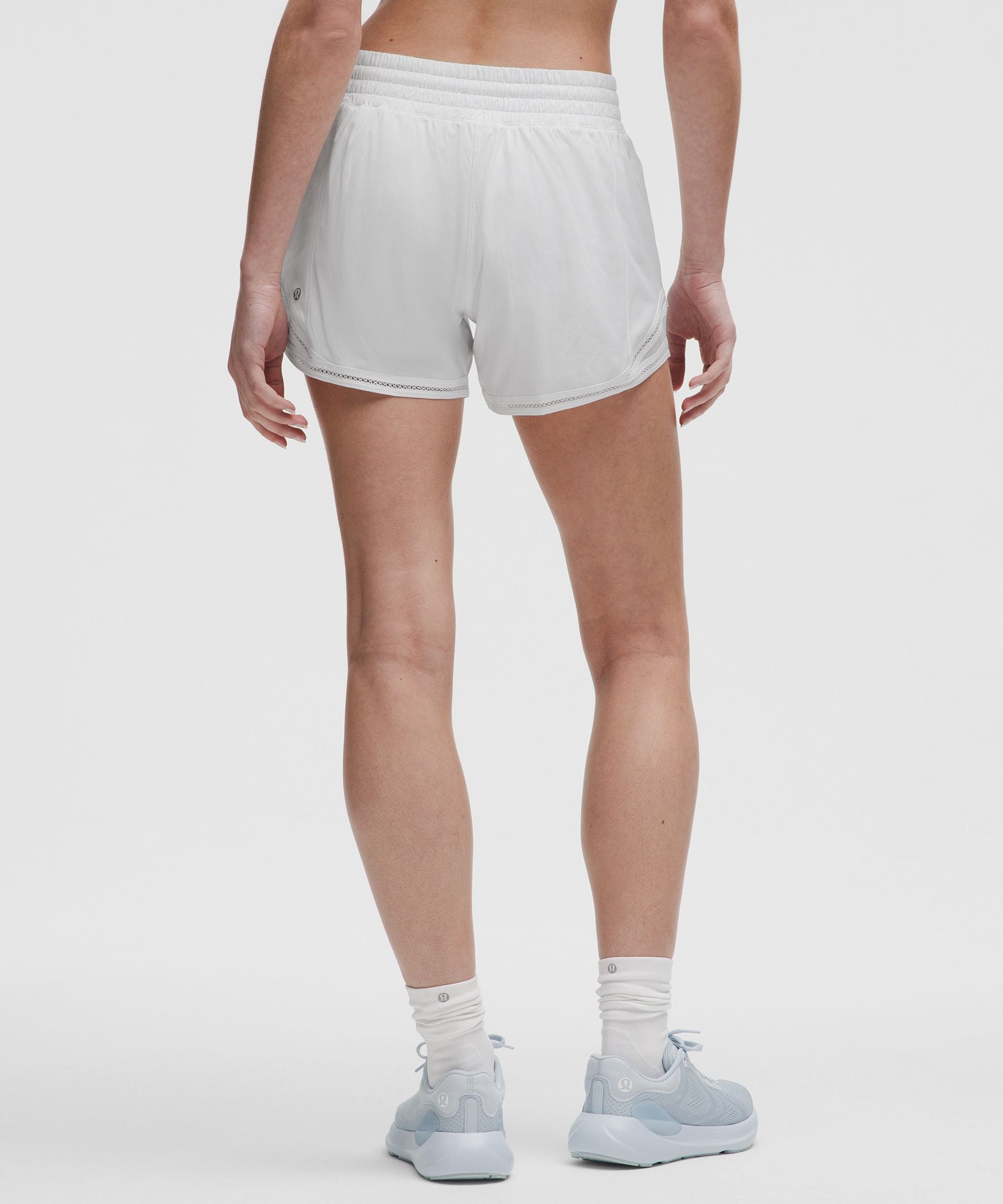 Hotty Hot High-Rise Lined Short 4" *Lace Trim