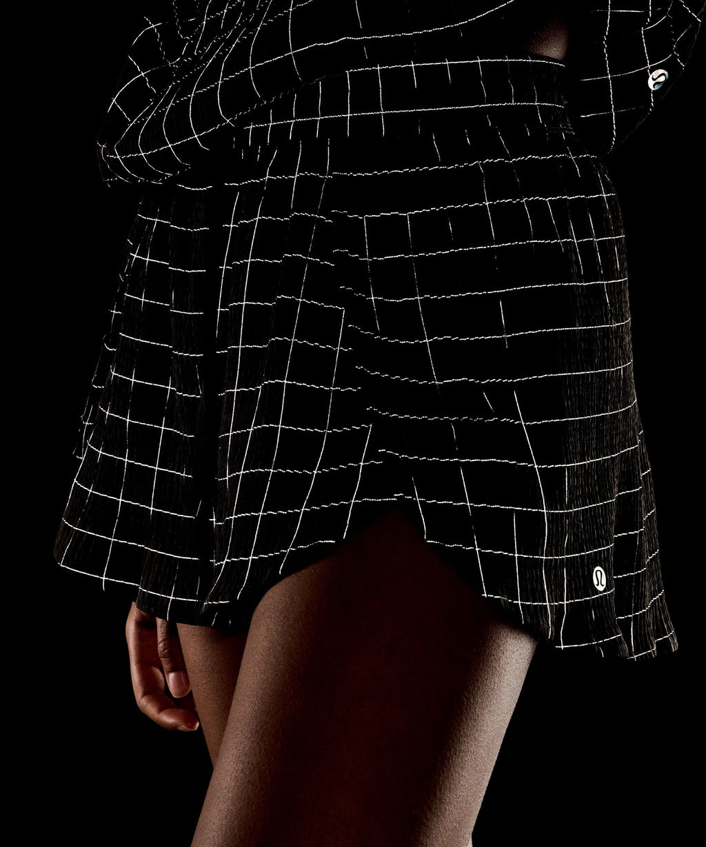 Negative Split Textured Run Short 2.5" *Reflective