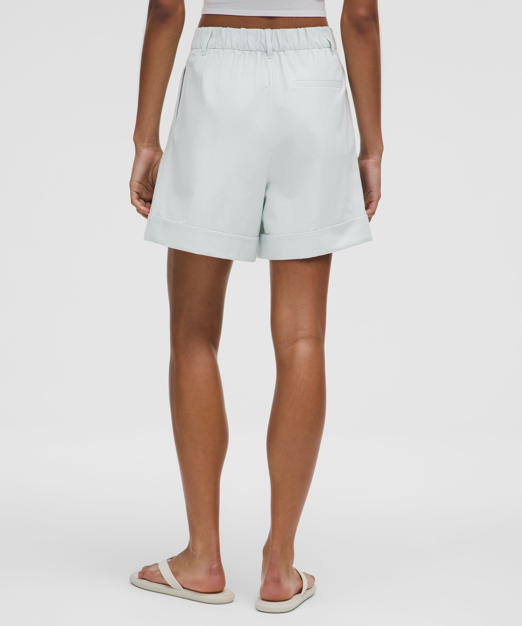 LuluLinen High-Rise Short 6"