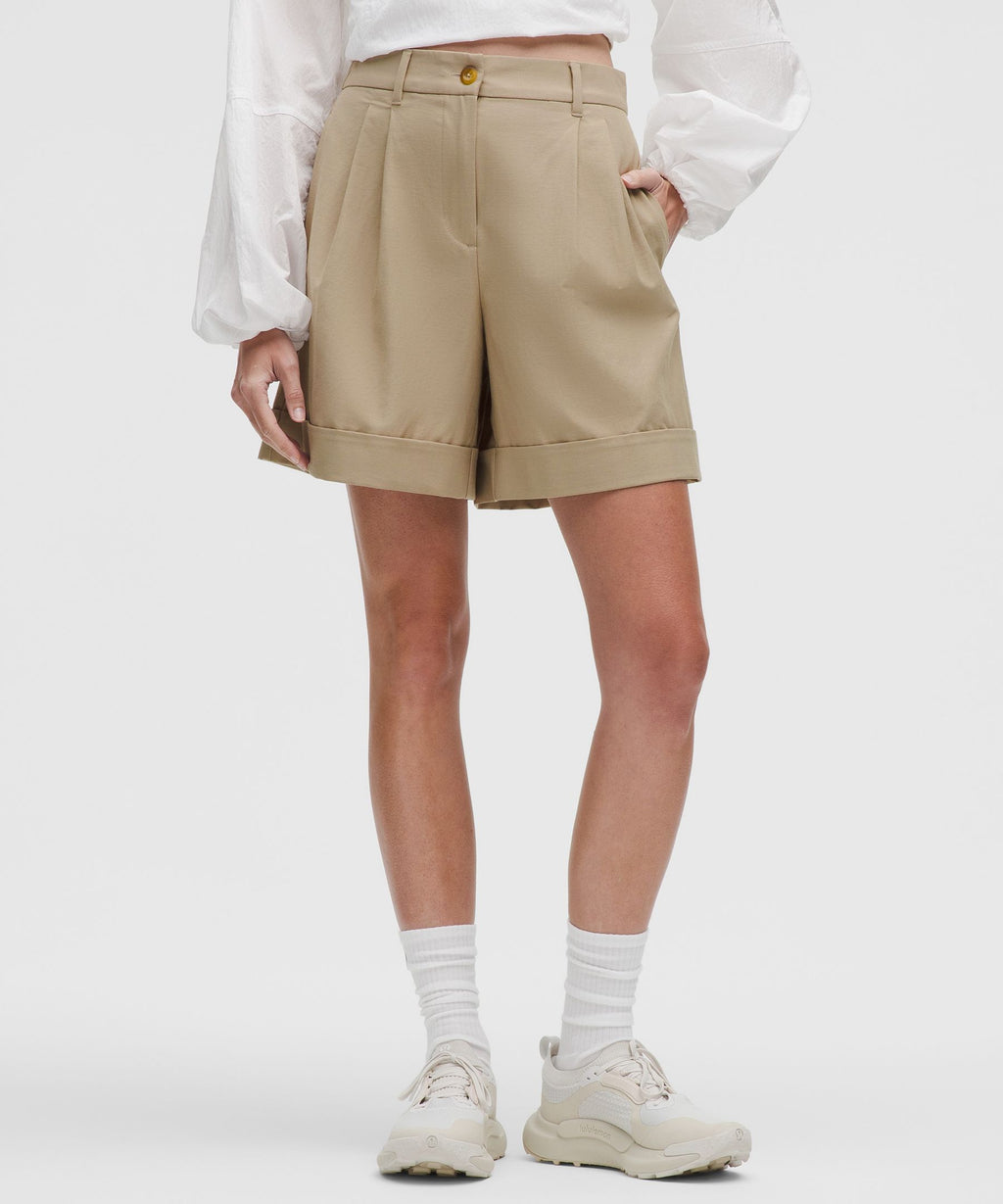 LuluLinen High-Rise Short 6"