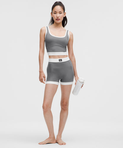 Ribbed Nulu High-Rise Short 3.5"