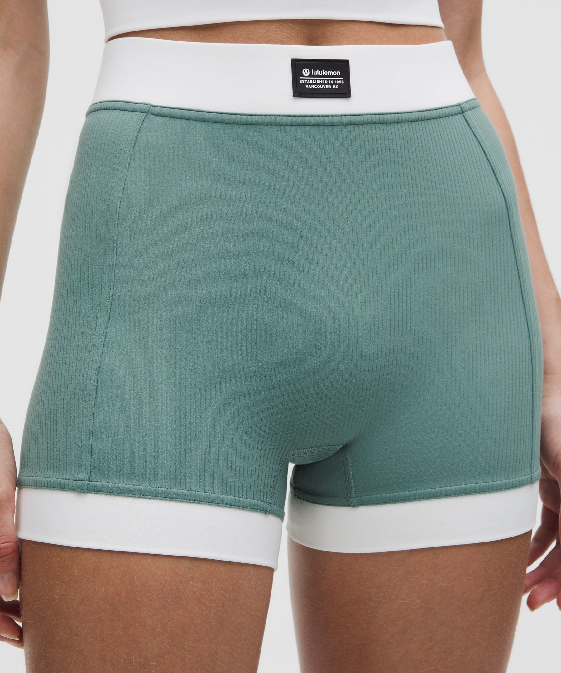 Ribbed Nulu High-Rise Short 3.5"