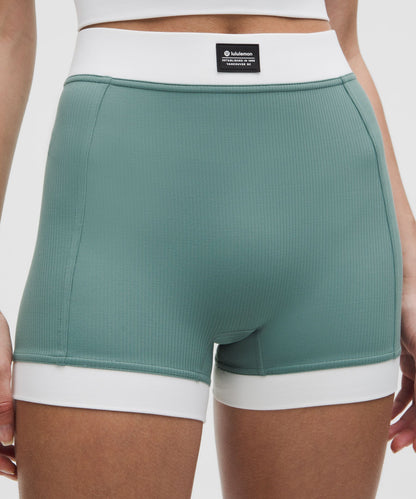 Ribbed Nulu High-Rise Short 3.5"