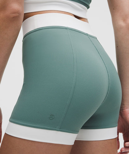 Ribbed Nulu High-Rise Short 3.5"