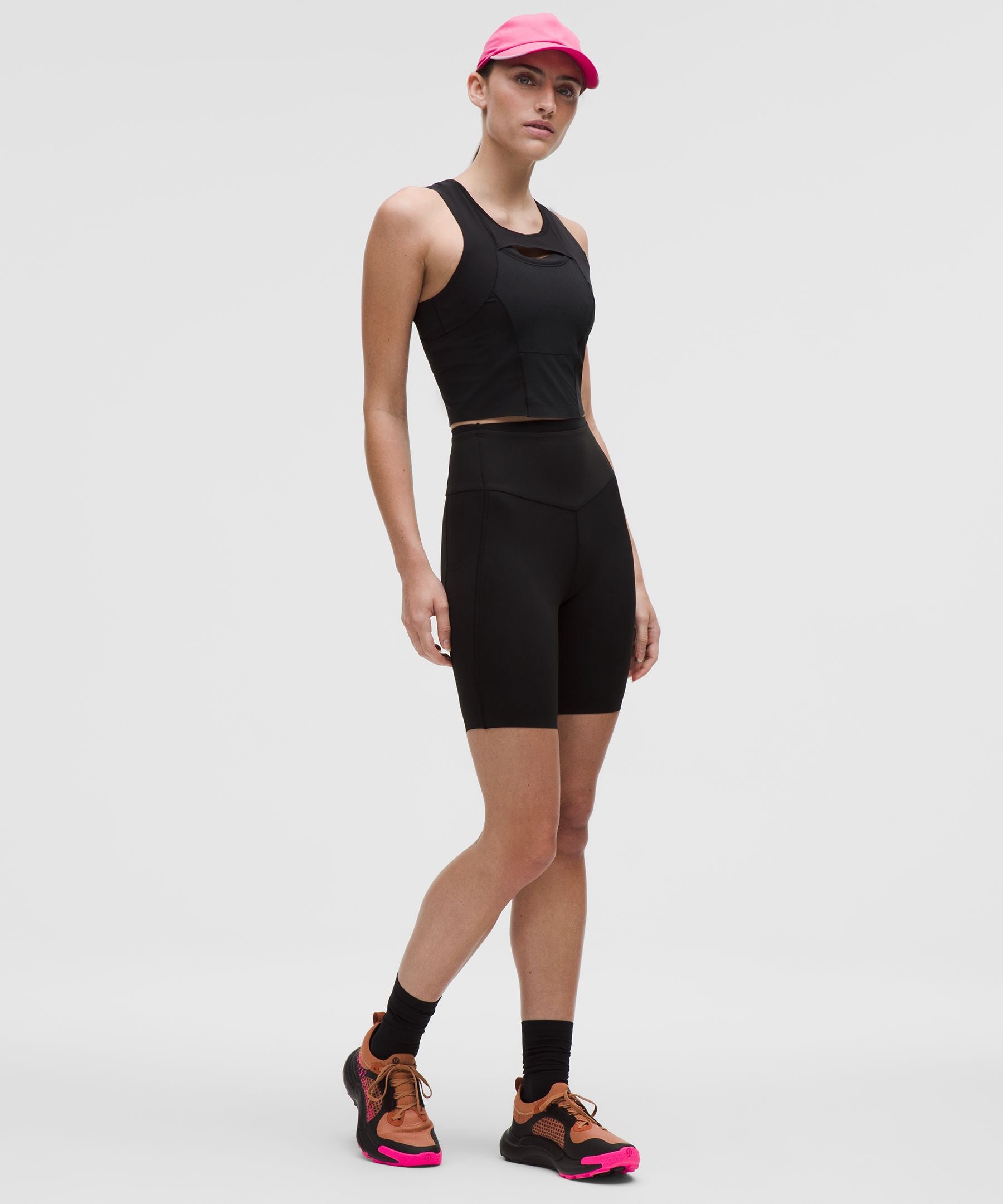 lululemon Go Further Super-High-Rise Race Short 7"