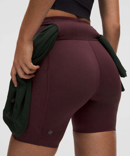 lululemon Go Further Super-High-Rise Race Short 7"