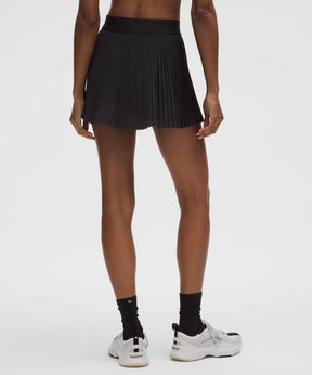 Varsity High-Rise Pleated Tennis Skirt