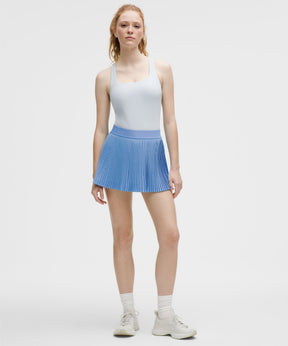 Varsity High-Rise Pleated Tennis Skirt