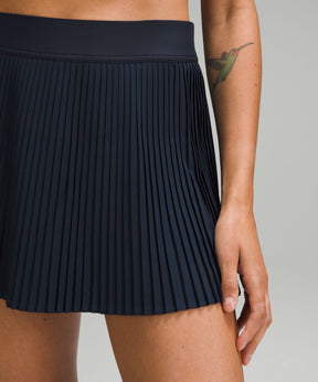 Varsity High-Rise Pleated Tennis Skirt