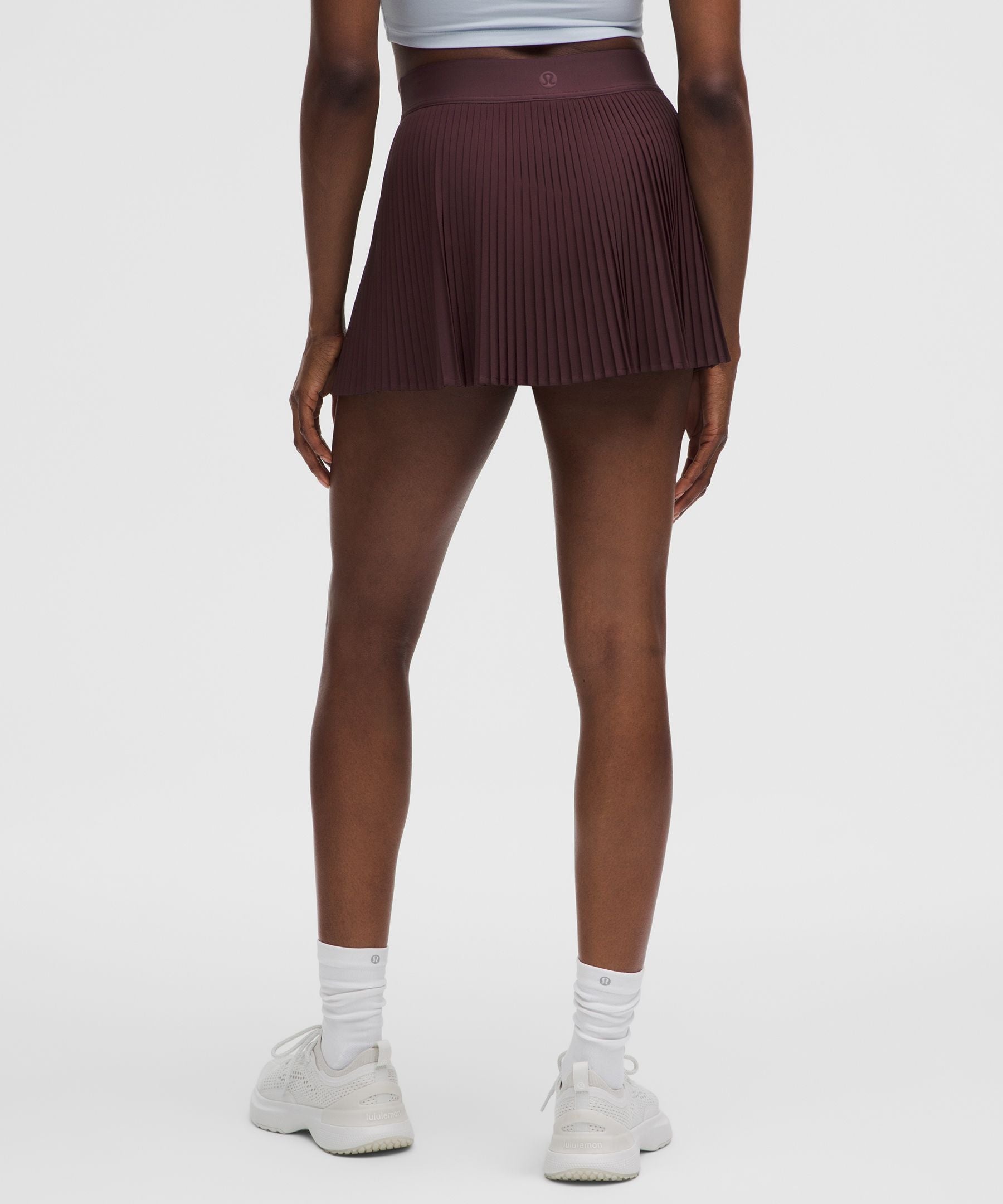 Varsity High-Rise Pleated Tennis Skirt