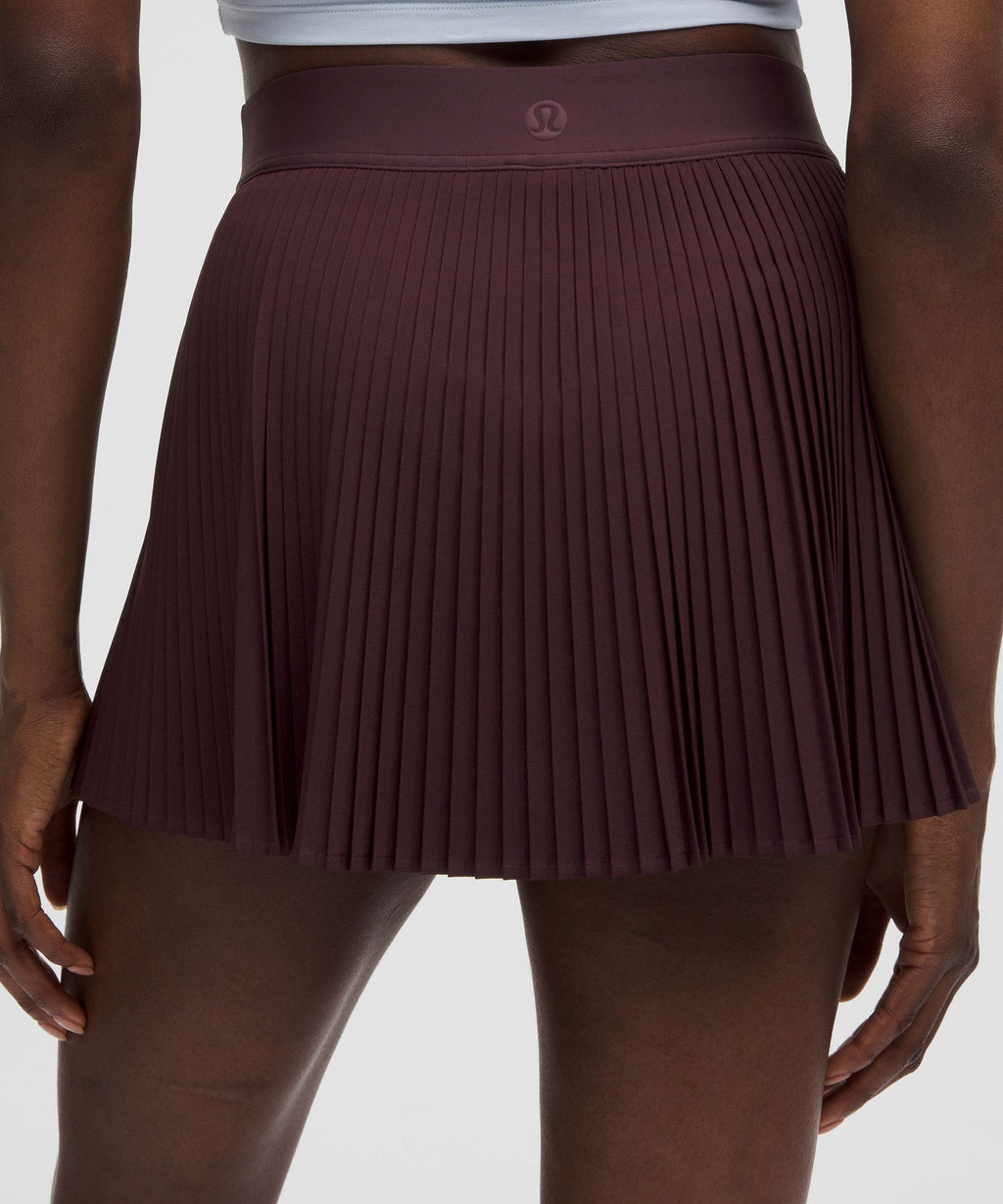 Varsity High-Rise Pleated Tennis Skirt