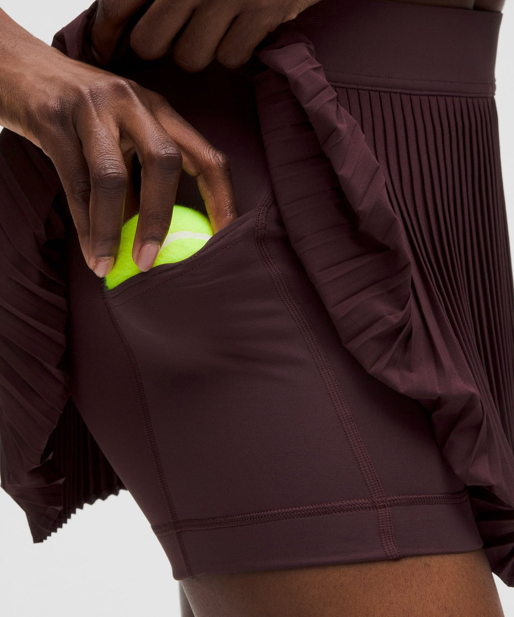 Varsity High-Rise Pleated Tennis Skirt