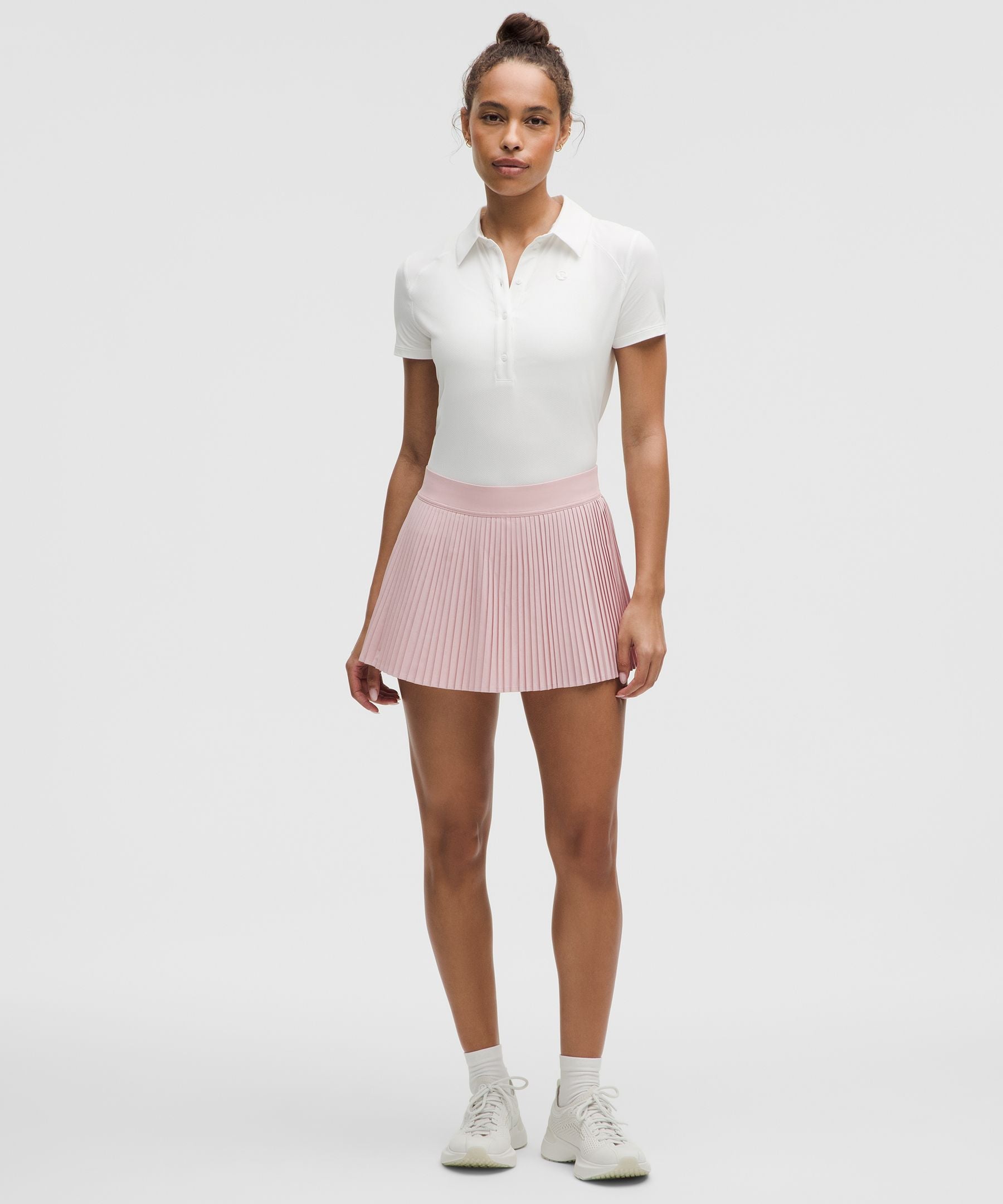 Varsity High-Rise Pleated Tennis Skirt