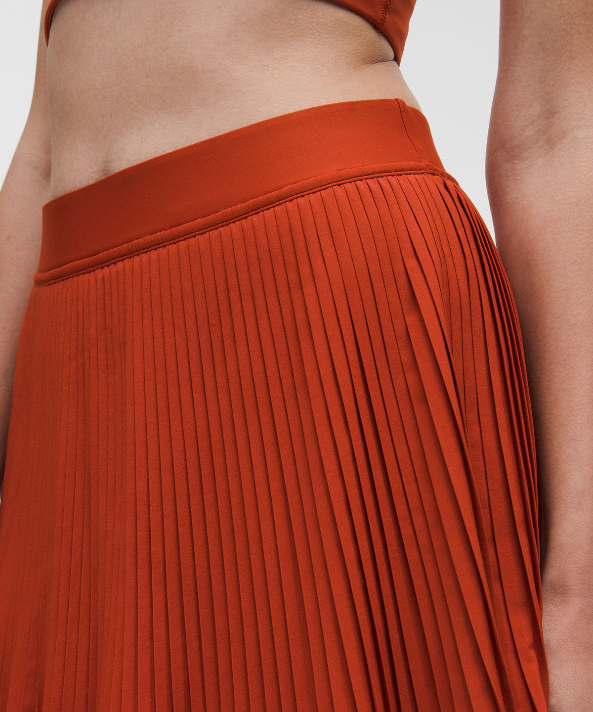 Varsity High-Rise Pleated Tennis Skirt