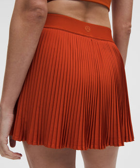 Varsity High-Rise Pleated Tennis Skirt