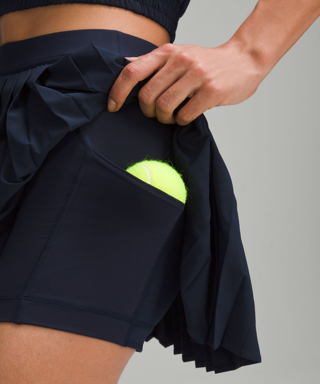 High-Rise Pleated Tennis Skirt