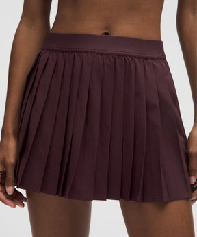 High-Rise Pleated Tennis Skirt