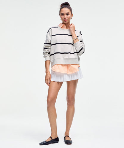 High-Rise Pleated Tennis Skirt