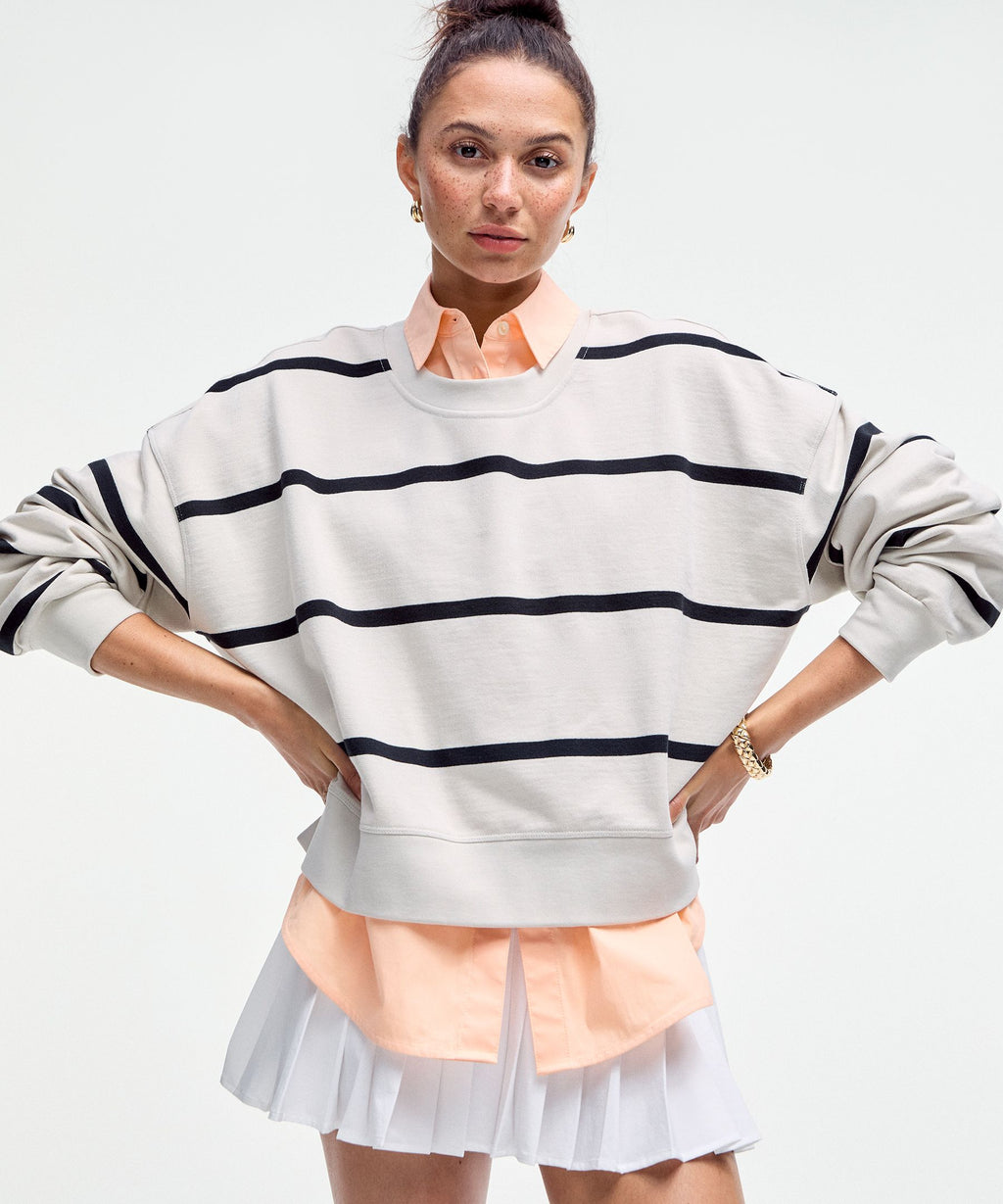 High-Rise Pleated Tennis Skirt