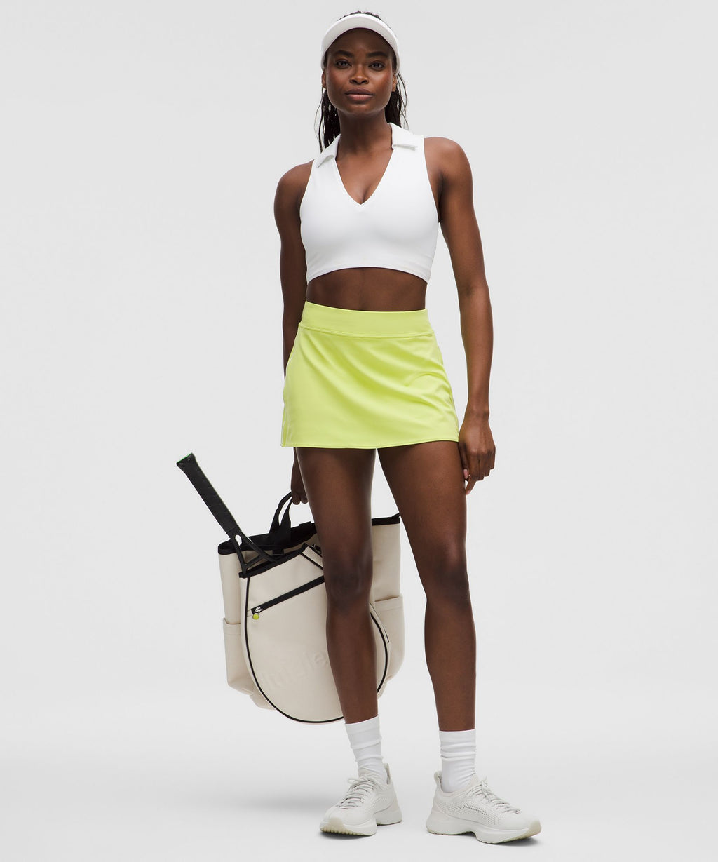 High-Rise Lined Mini Skirt