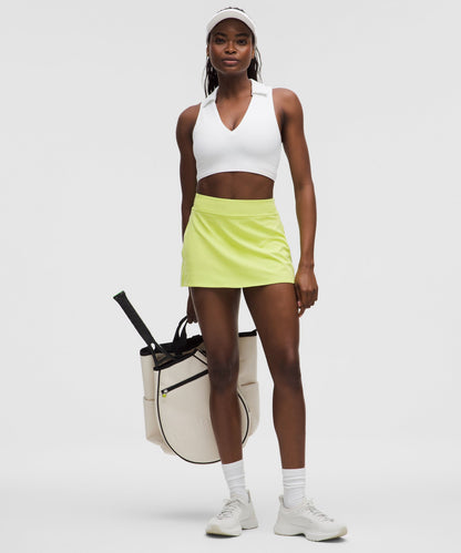 High-Rise Lined Mini Skirt