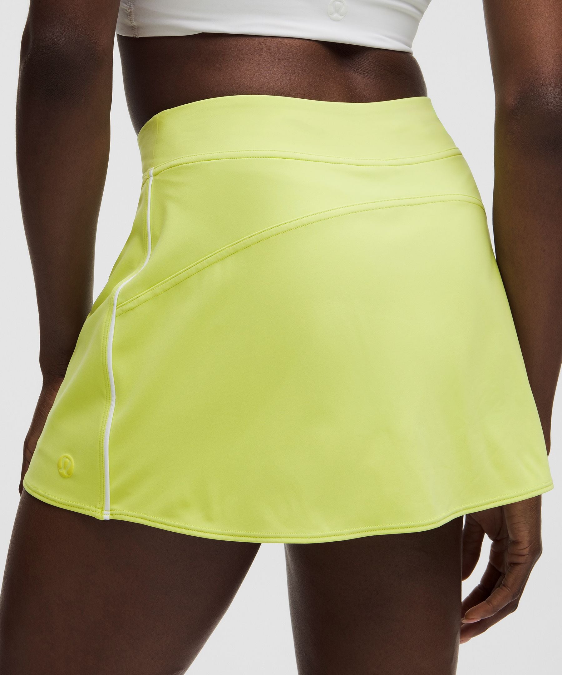 High-Rise Lined Mini Skirt