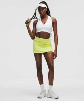 High-Rise Lined Mini Skirt