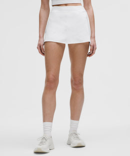 High-Rise Lined Mini Skirt