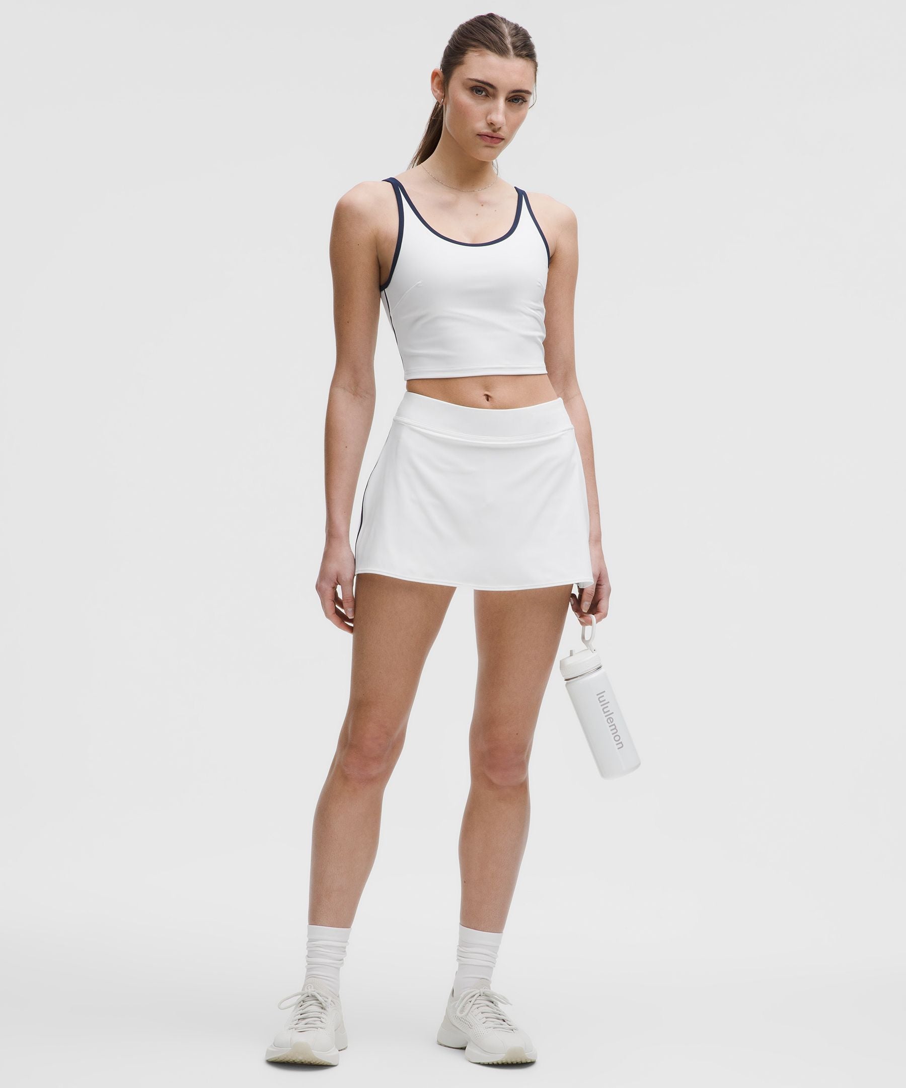 High-Rise Lined Mini Skirt
