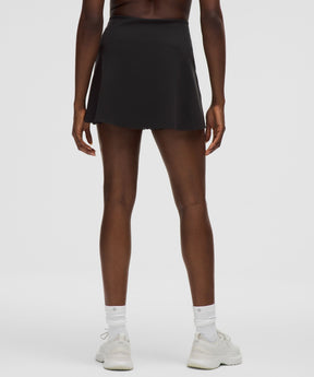 Scallop-Hem High-Rise Tennis Skirt