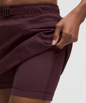 Glyde Cargo Mid-Rise Hiking Skirt