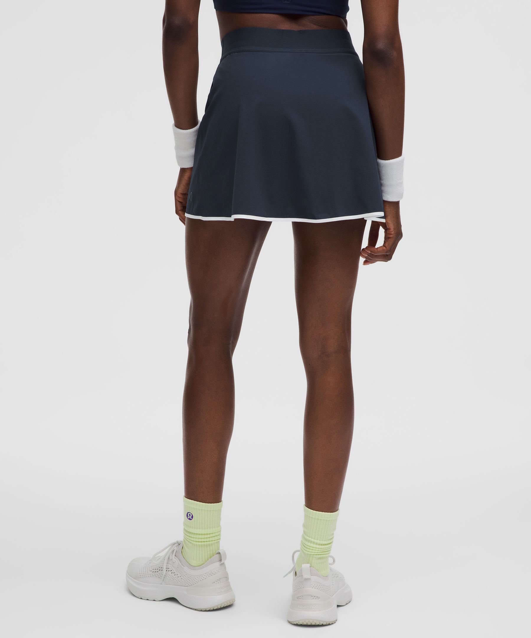Lightweight Wrap-Front Tennis Skirt