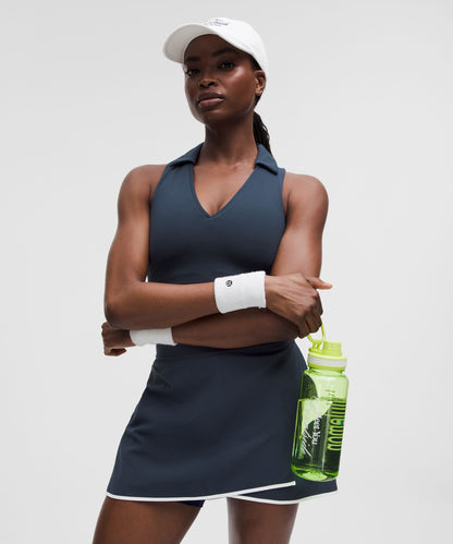 Lightweight Wrap-Front Tennis Skirt