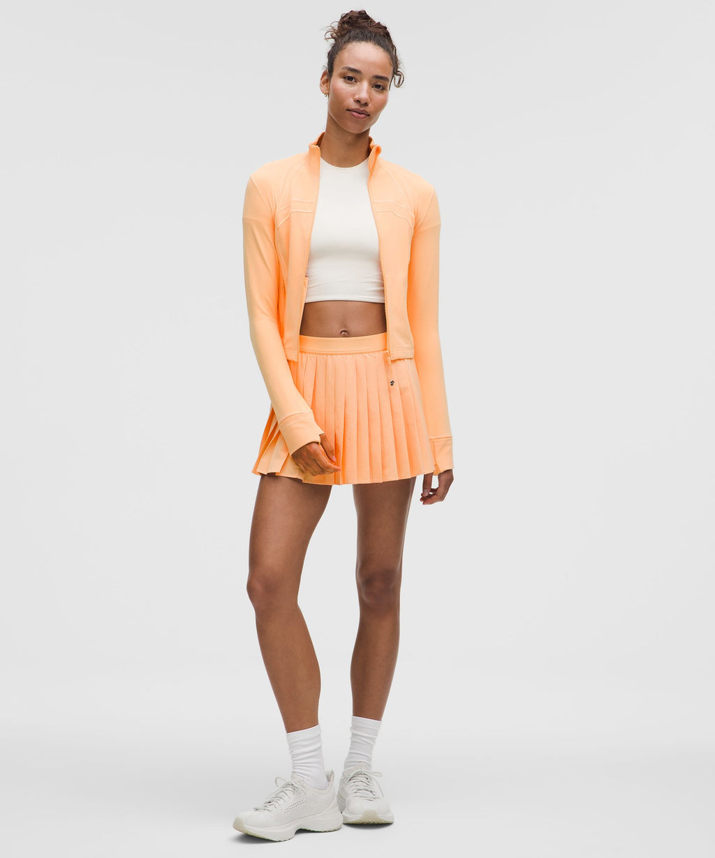 High-Rise Pleated Tennis Skirt