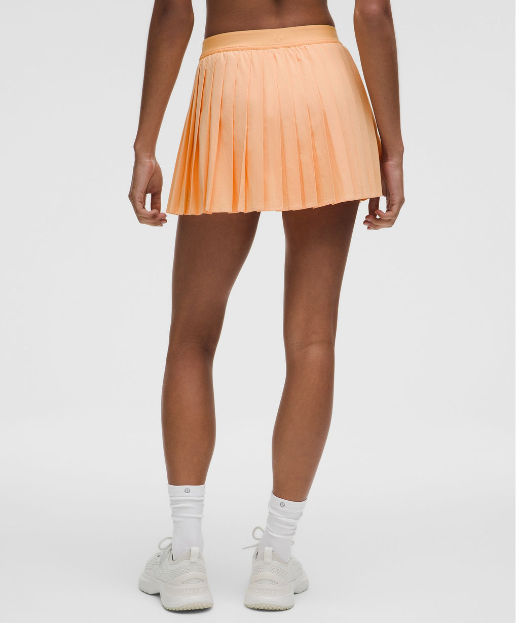 High-Rise Pleated Tennis Skirt