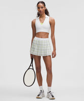 High-Rise Pleated Tennis Skirt
