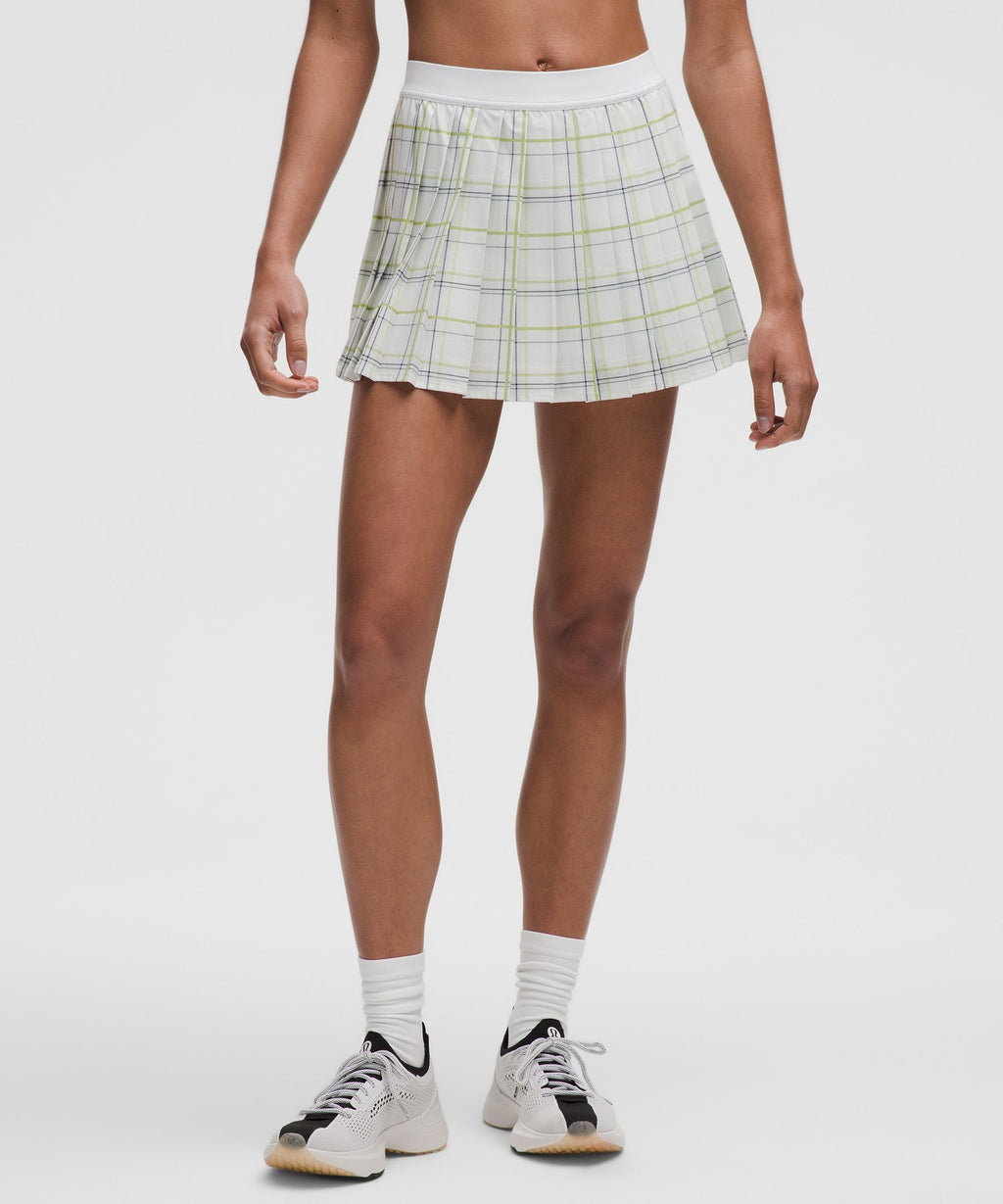 High-Rise Pleated Tennis Skirt