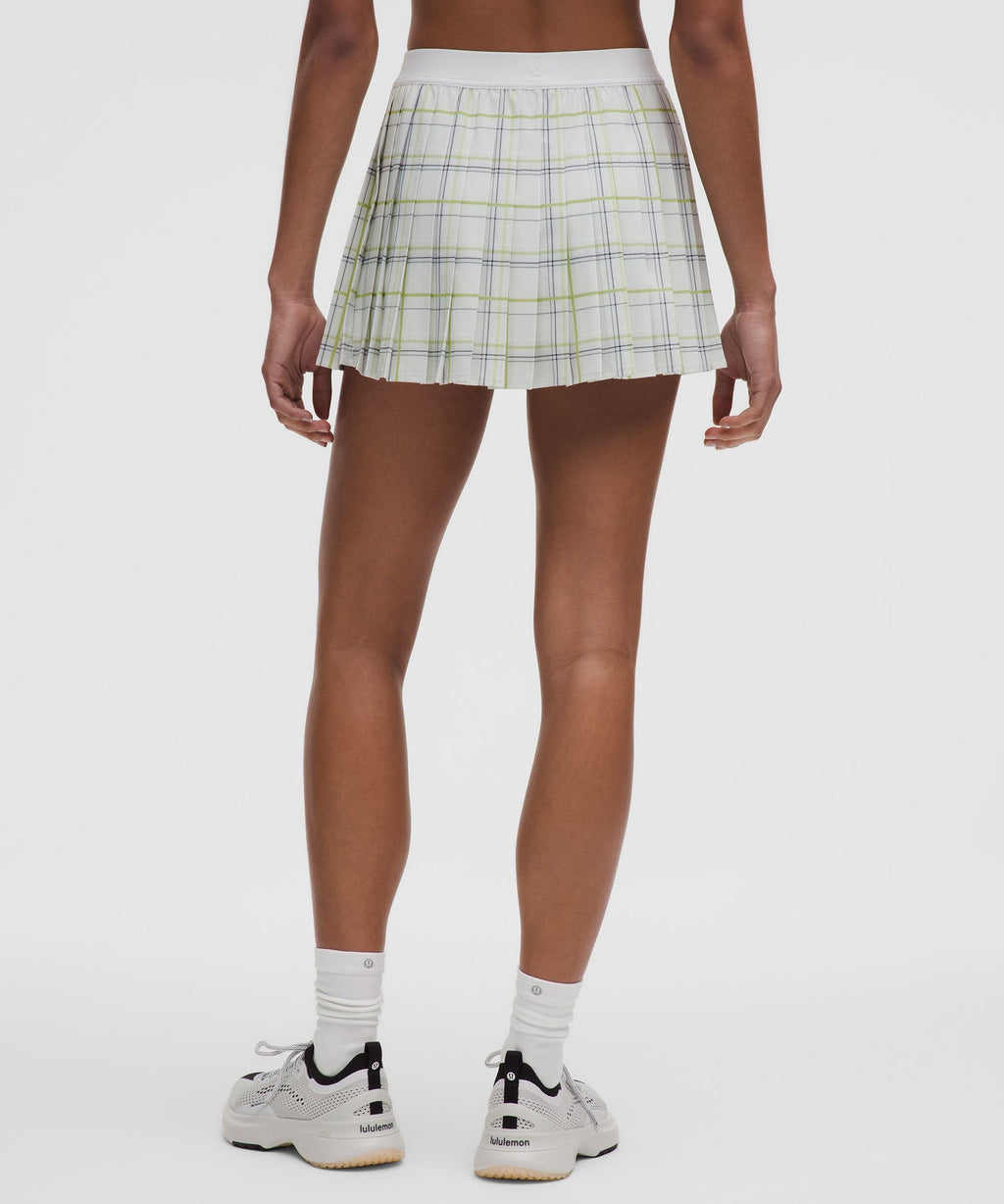 High-Rise Pleated Tennis Skirt
