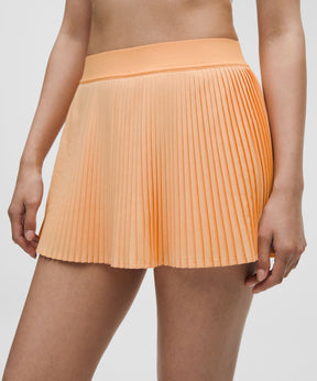 Varsity High-Rise Pleated Tennis Skirt